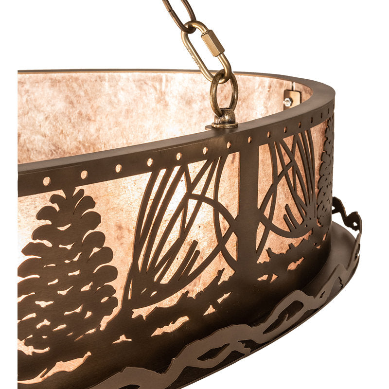 Rustic Lodge 8 - Light Chandelier