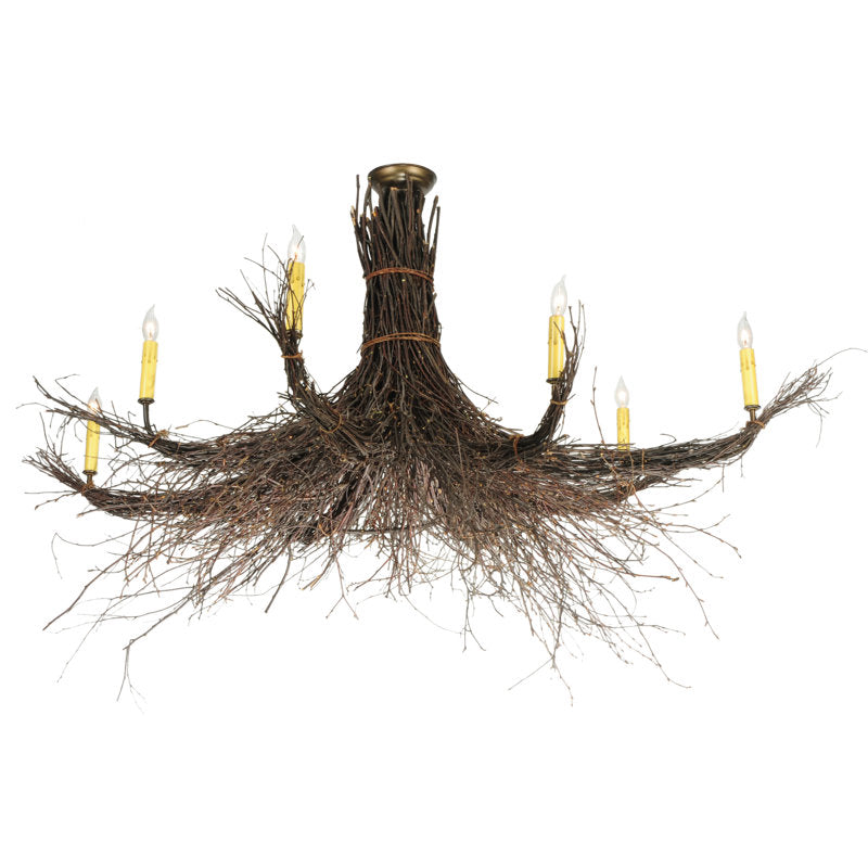 Rustic Lodge 8 - Light Chandelier