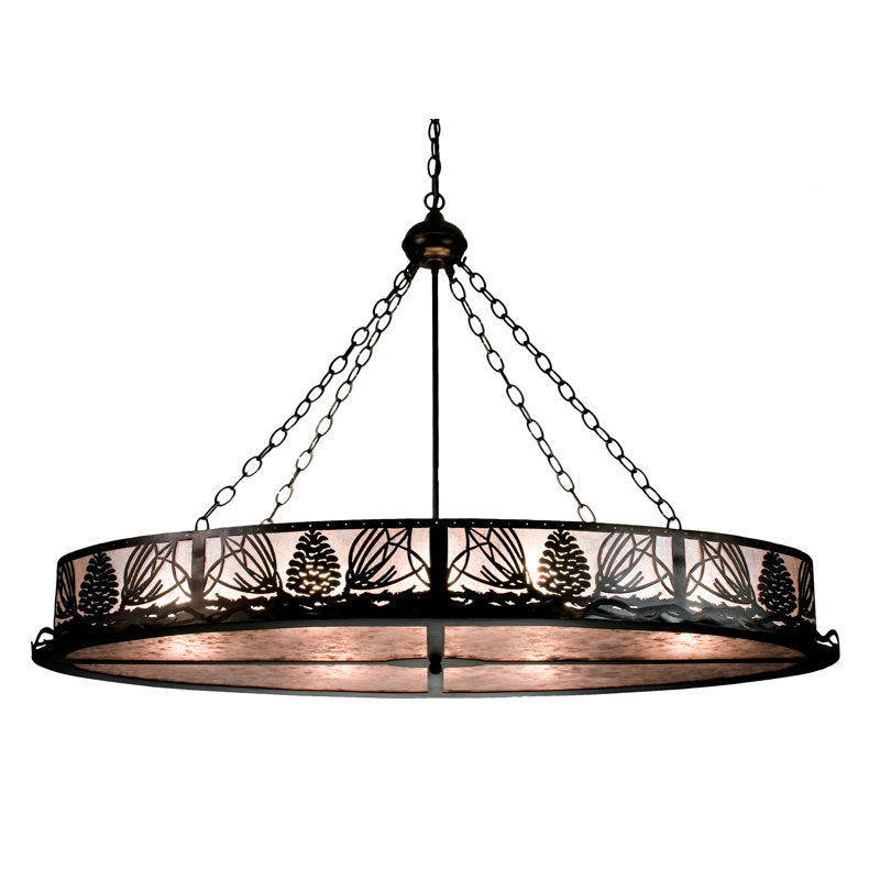 Rustic Lodge 8 - Light Chandelier