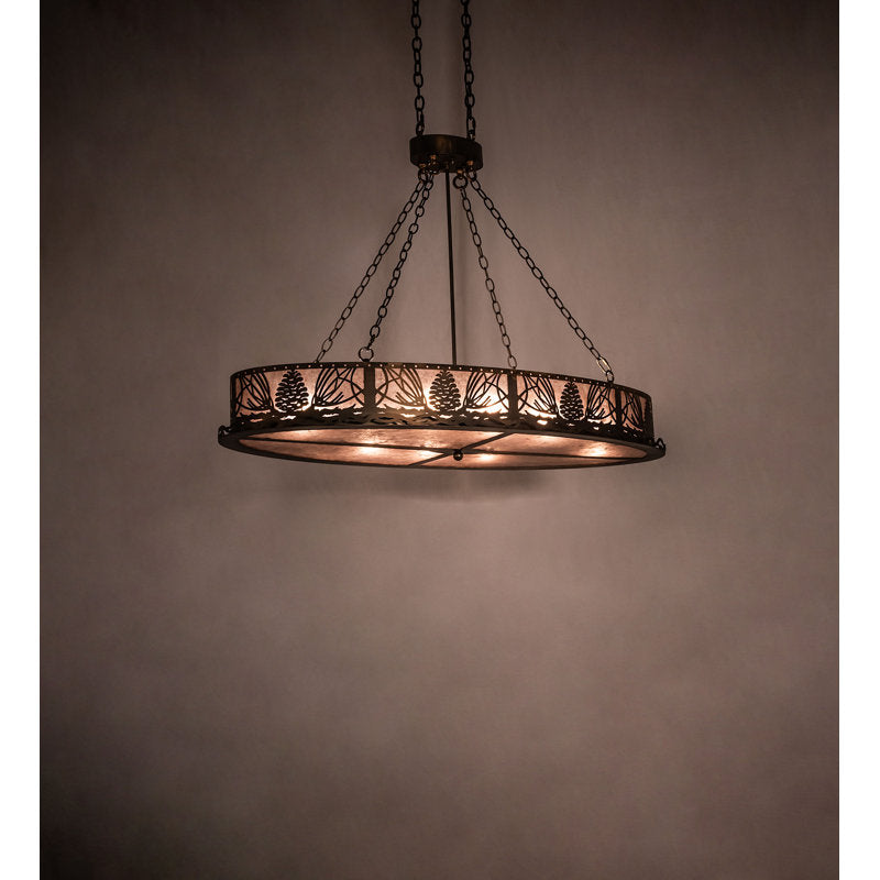 Rustic Lodge 8 - Light Chandelier