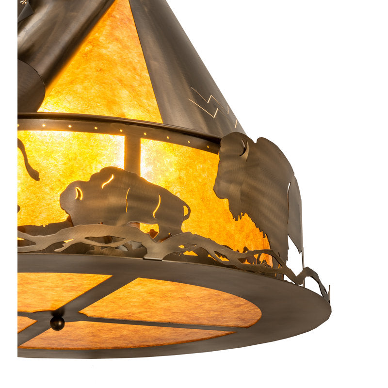 Rustic Lodge 8 - Light Pendant
