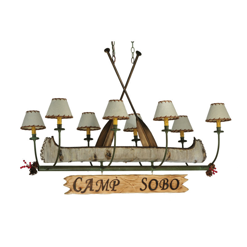 Rustic Lodge 8 - Light Pendant