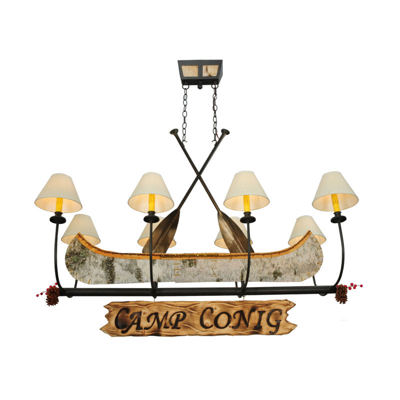 Rustic Lodge 8 - Light Pendant