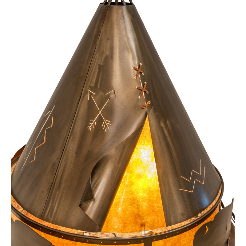 Rustic Lodge 8 - Light Pendant