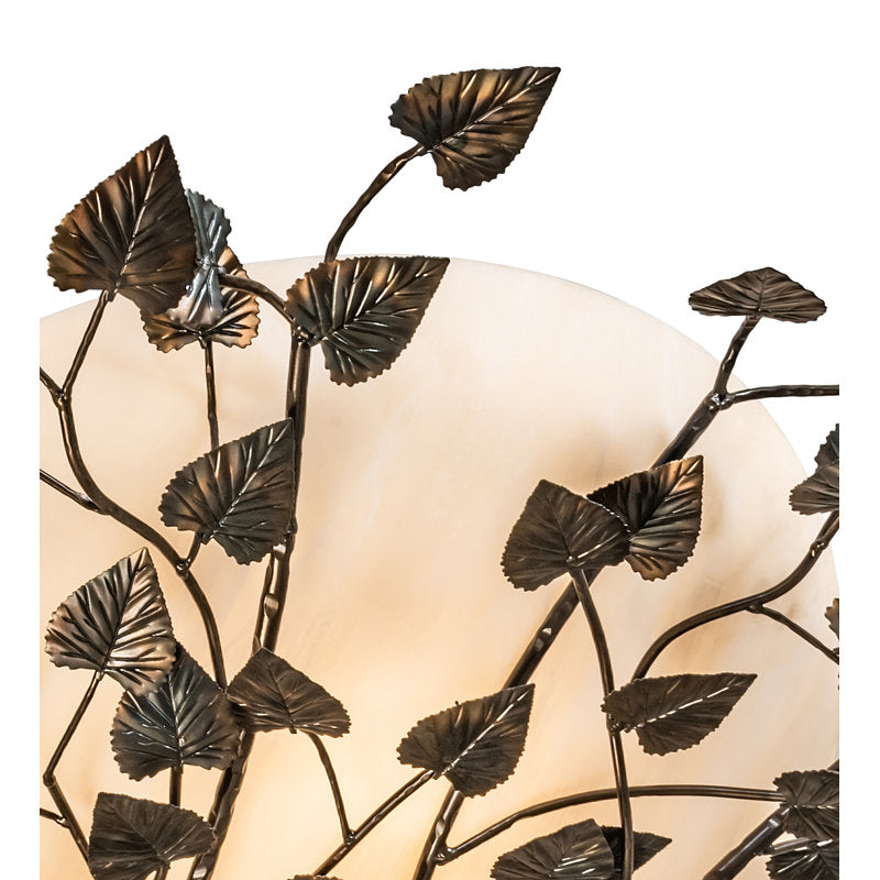 Rustic Lodge 8 - Light Semi Flush Mount