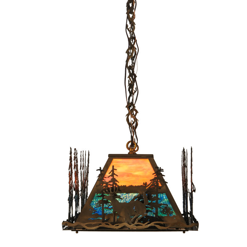 Rustic Lodge 9 - Light Pendant