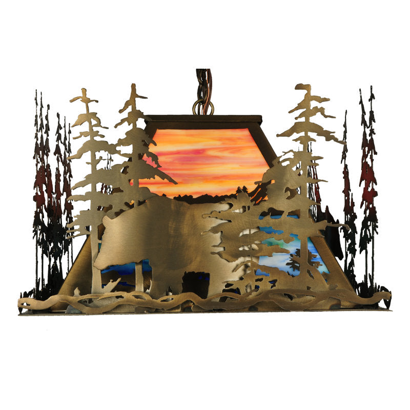 Rustic Lodge 9 - Light Pendant