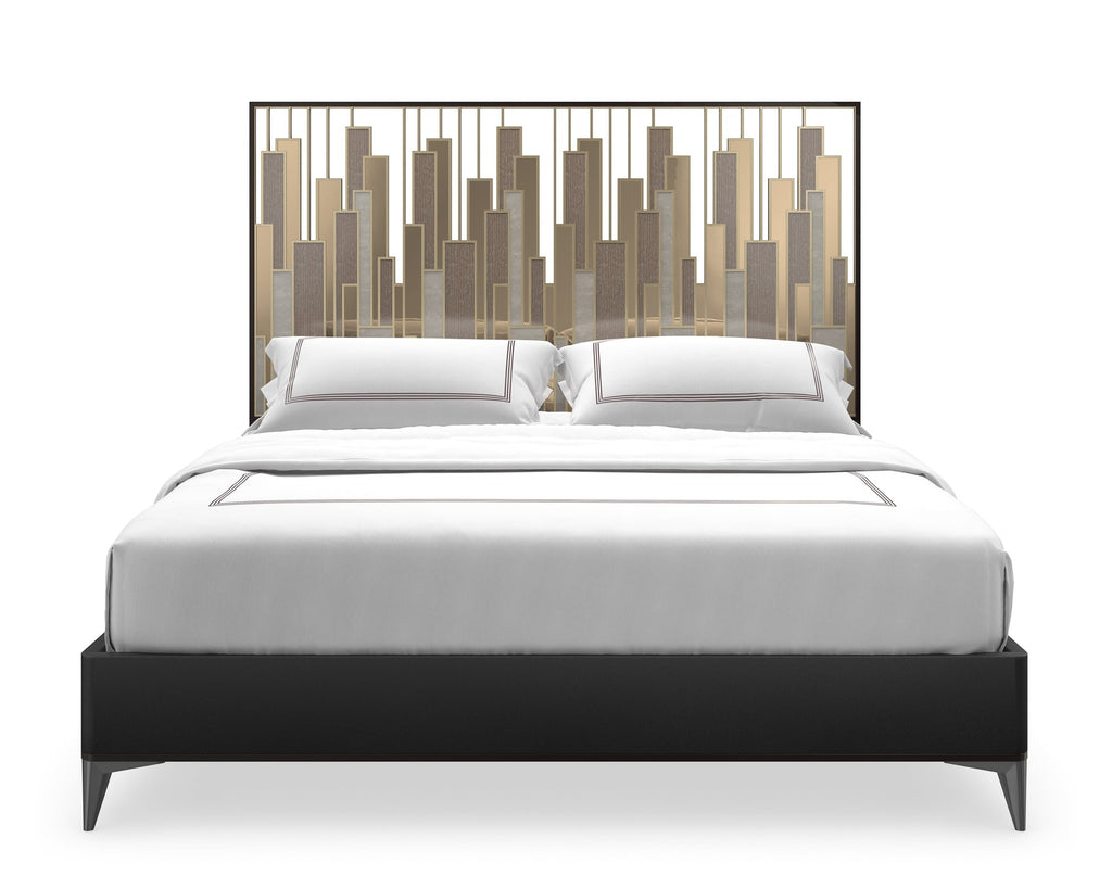 Caracole Signature Metropolitan Cityscape King Bed INV