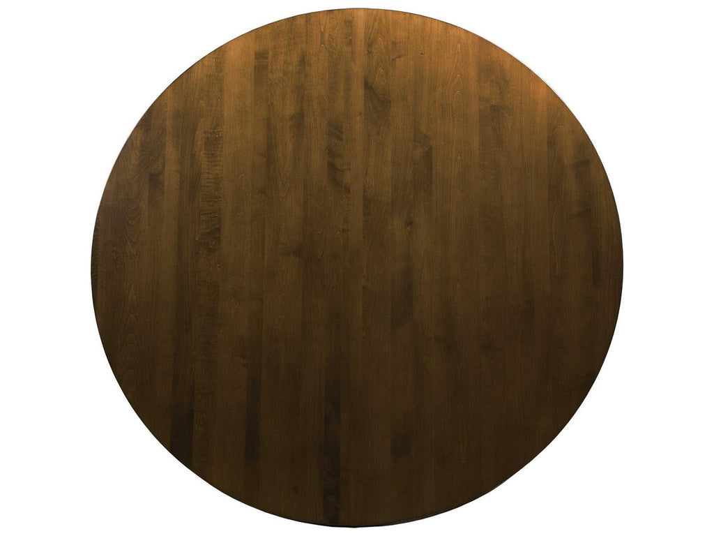 Saloom Devon Round 60-Inch Solid Maple Dining Table