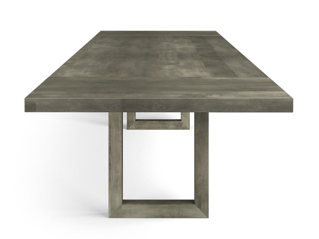 Oracle Emerson Extension Dining Table with Solid Maple Top and U-Shaped Base