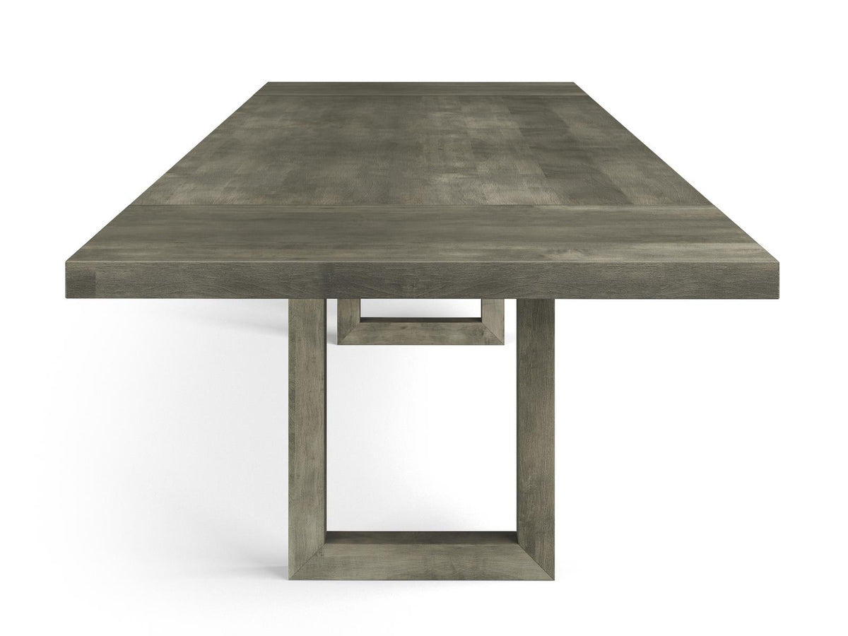 Oracle Emerson Extension Dining Table with Solid Maple Top and U-Shaped Base