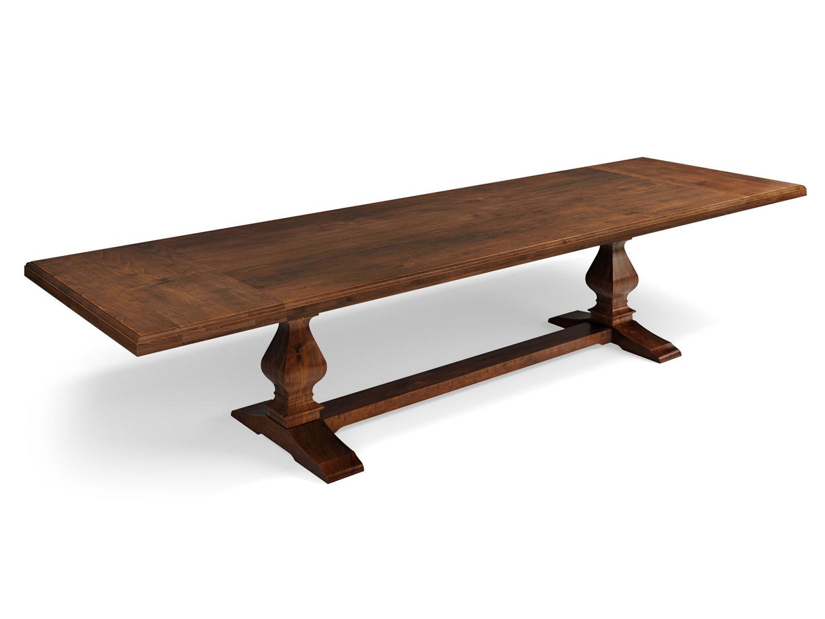 New Castle Ashford Extension Dining Table with Trestle Base