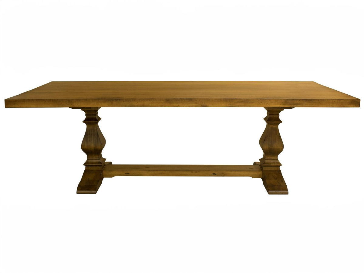 New Castle Ashford 96-Inch Rectangle Dining Table Solid Maple