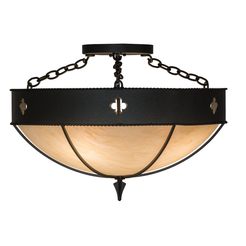 Sabrina 4 - Light Semi Flush Mount