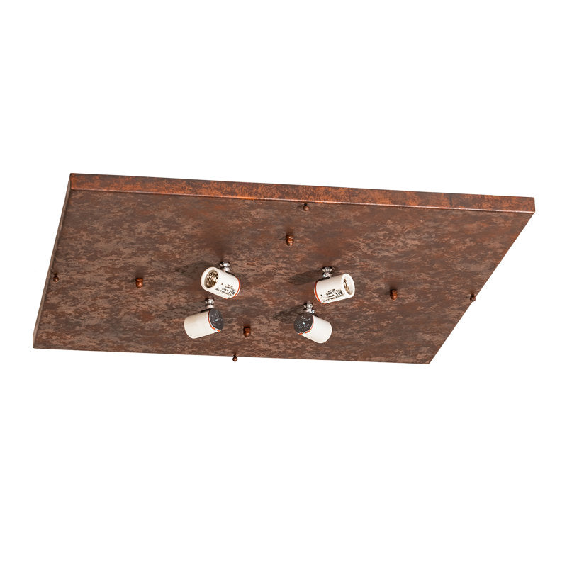 Santa Fe 4 - Light Flush Mount