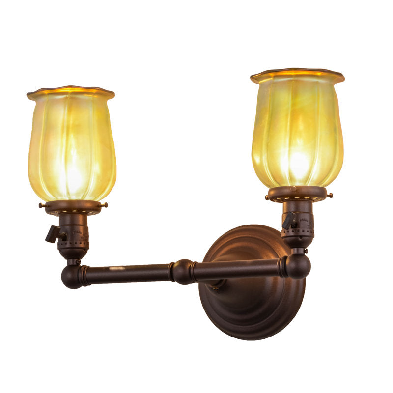 Schoolhouse &amp; Early Electric 2 - Light Armed Sconce