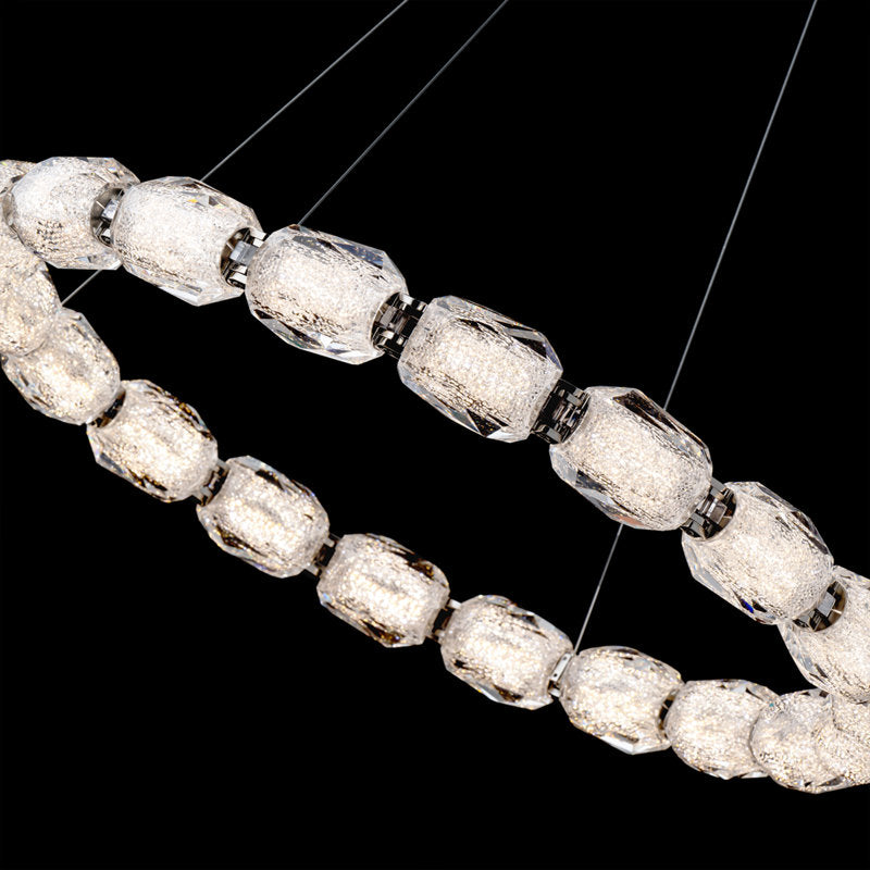 Seduction 20 Light Crystal LED Pendant