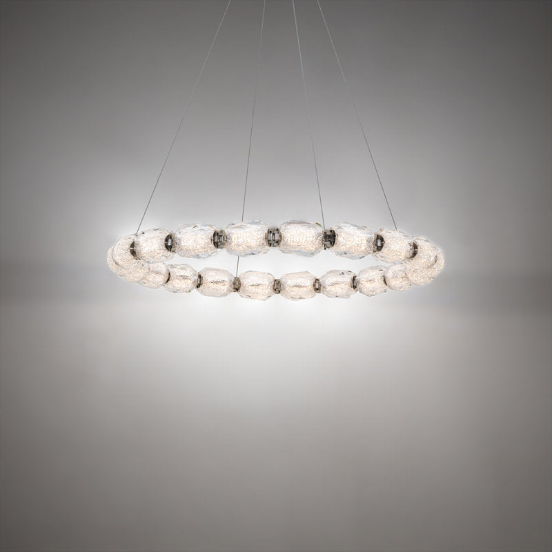Seduction 20 Light Crystal LED Pendant
