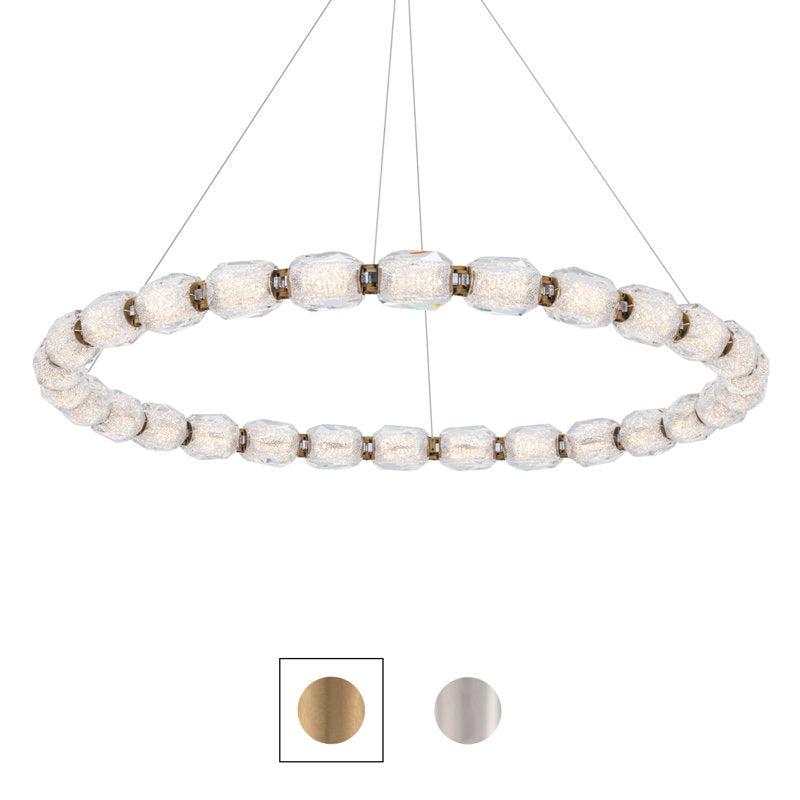 Seduction 28 Light Crystal LED Pendant