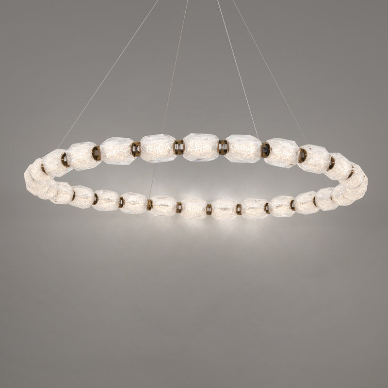 Seduction 28 Light Crystal LED Pendant