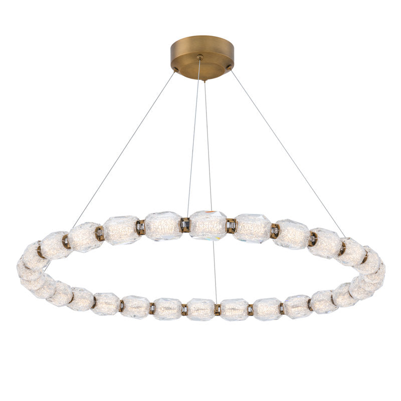 Seduction 28 Light Crystal LED Pendant
