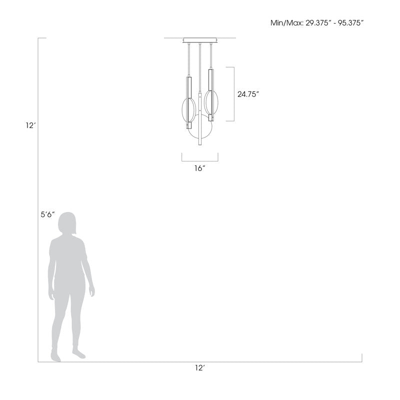 Selene 6 - Light LED Pendant
