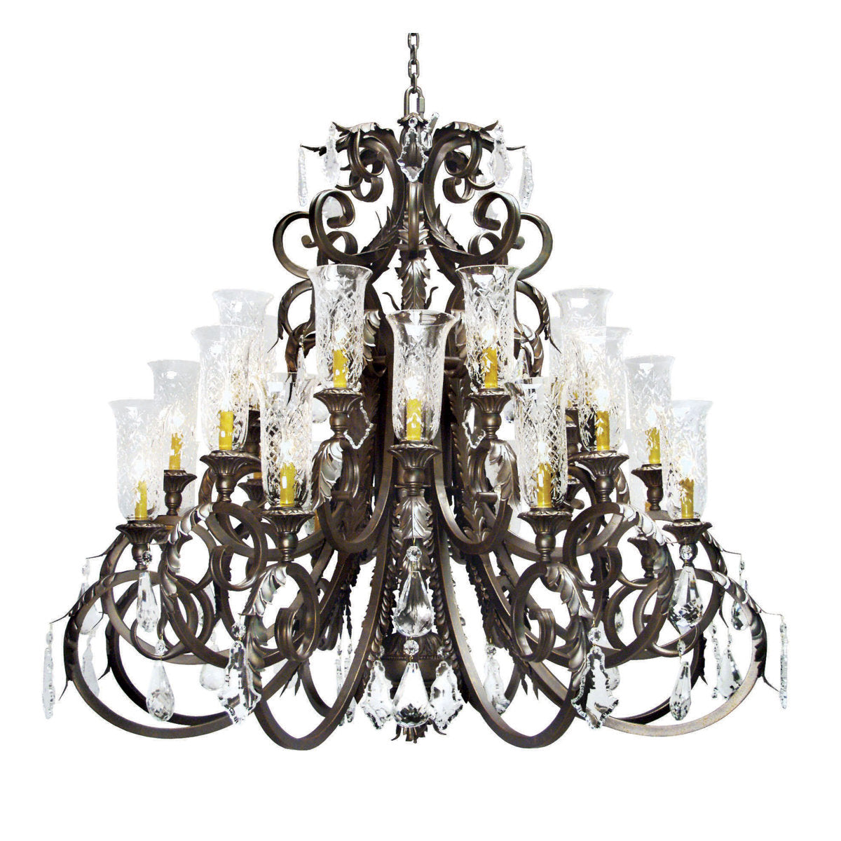 Serratina 24 - Light Chandelier