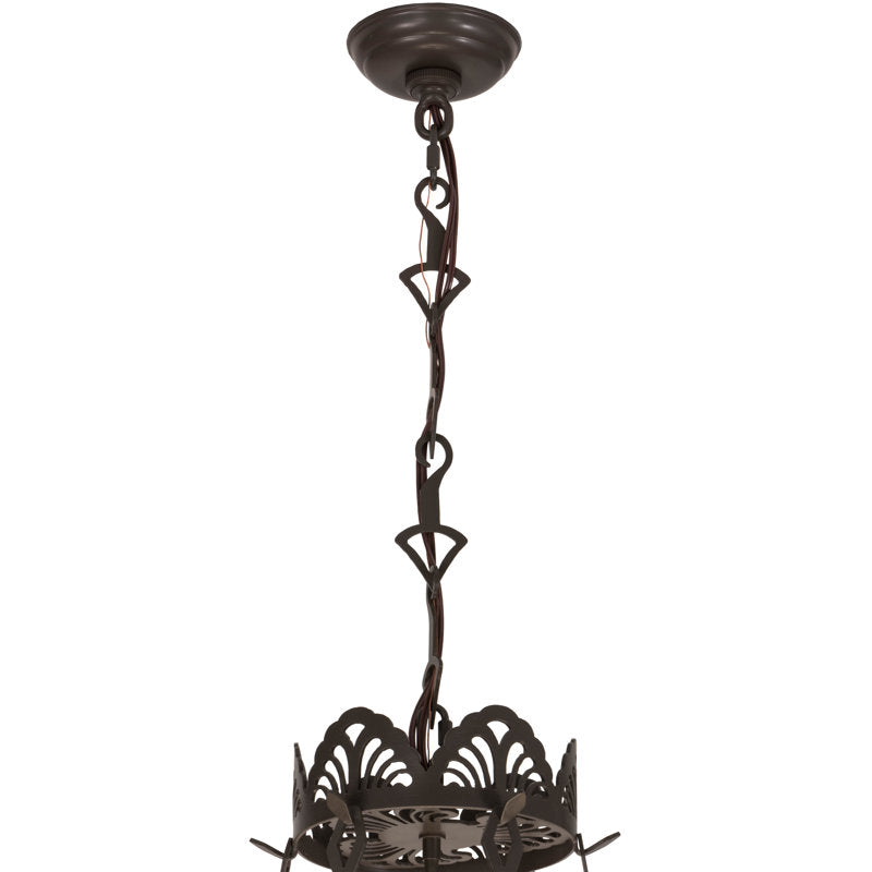 Shell And Ribbon 8 - Light Pendant