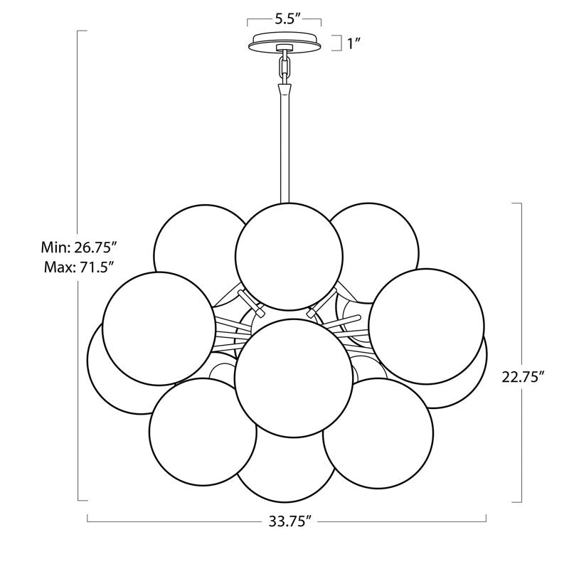 Shine 17 - Light Chandelier