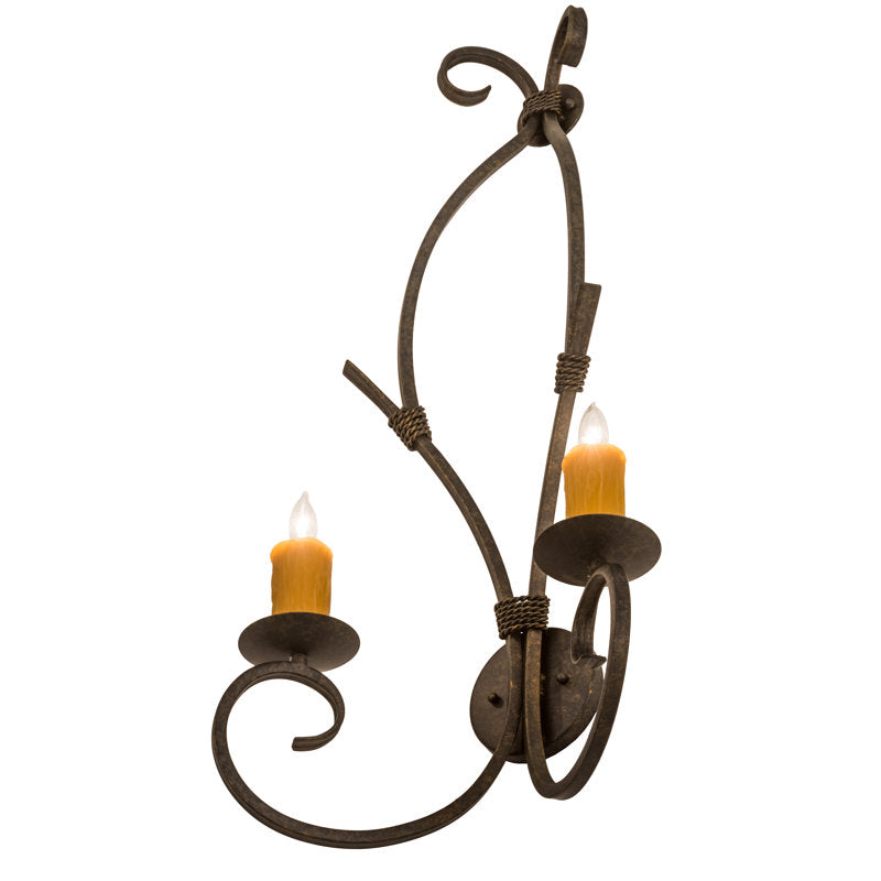 Sienna 2 - Light Candle Wall Light