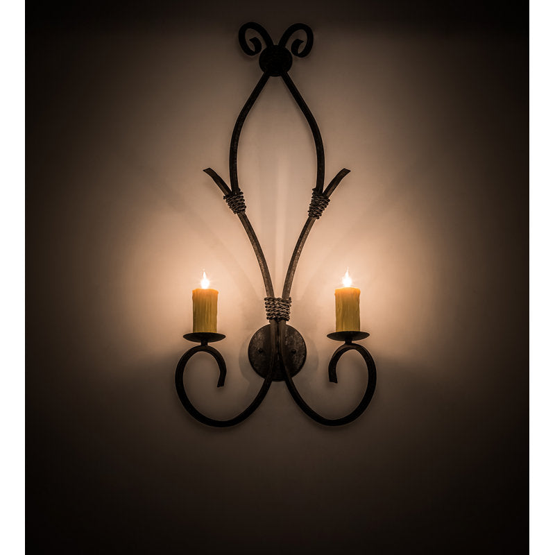 Sienna 2 - Light Candle Wall Light