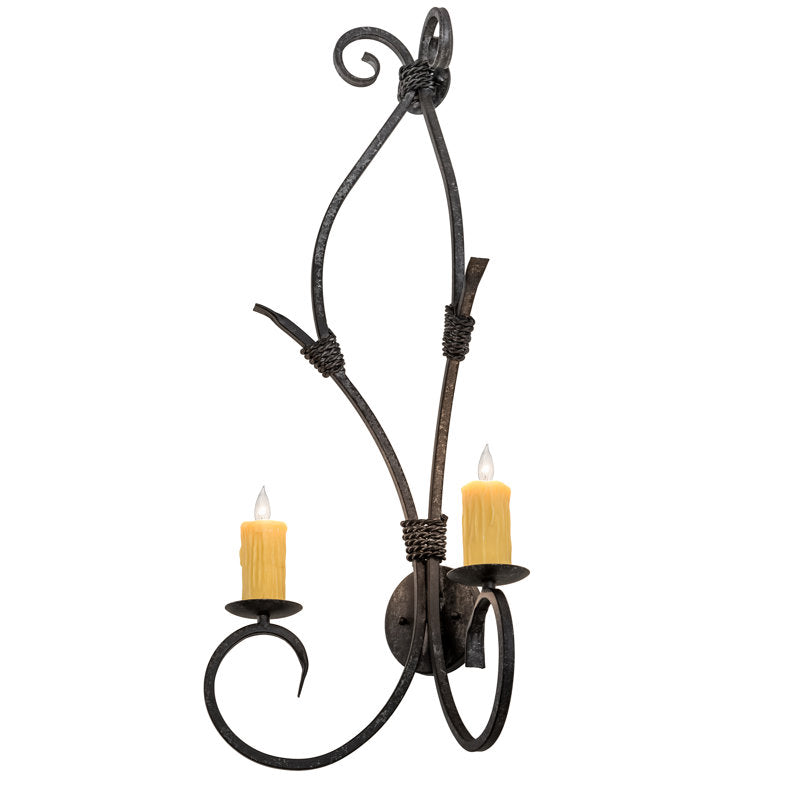 Sienna 2 - Light Candle Wall Light