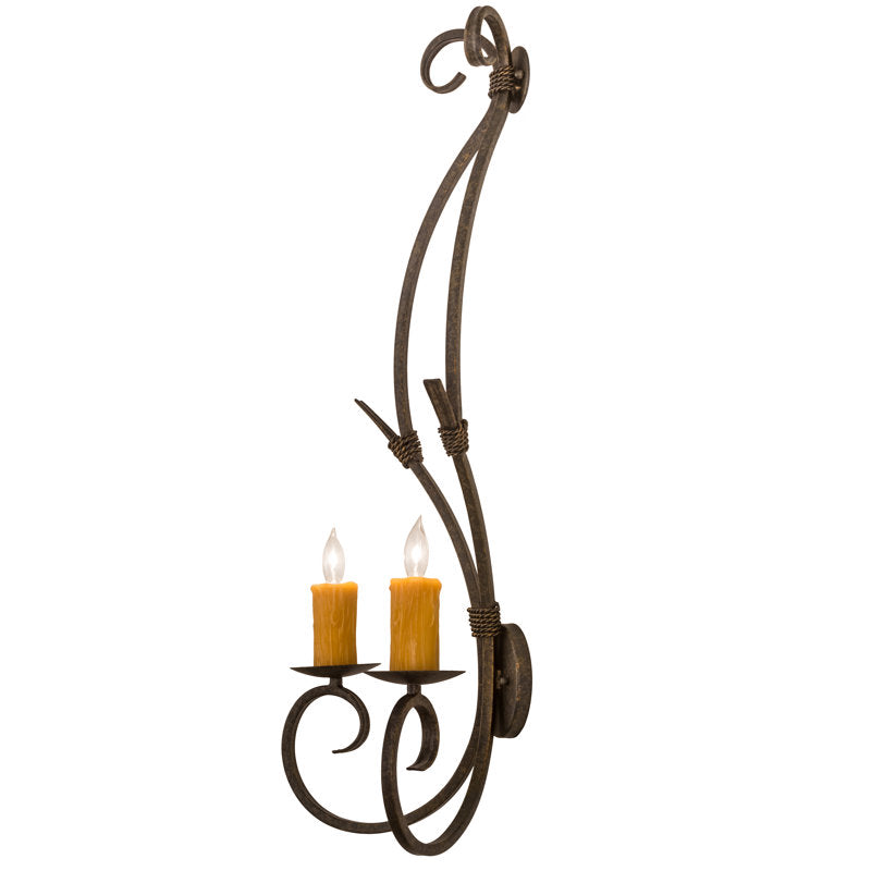 Sienna 2 - Light Candle Wall Light
