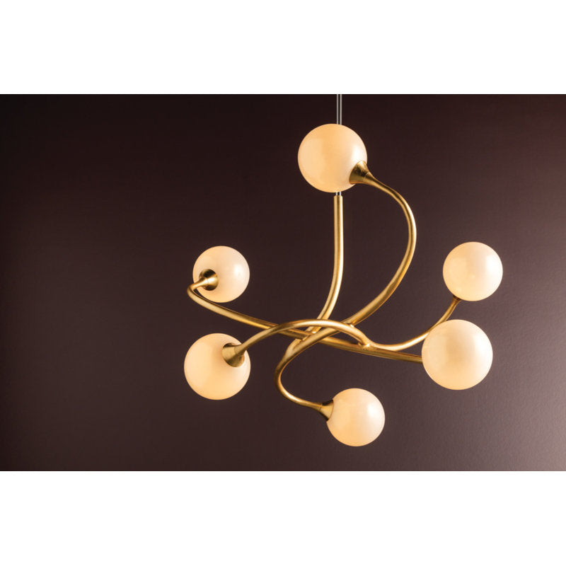 Signature 6 - Light Unique / Statement Geometric Chandelier