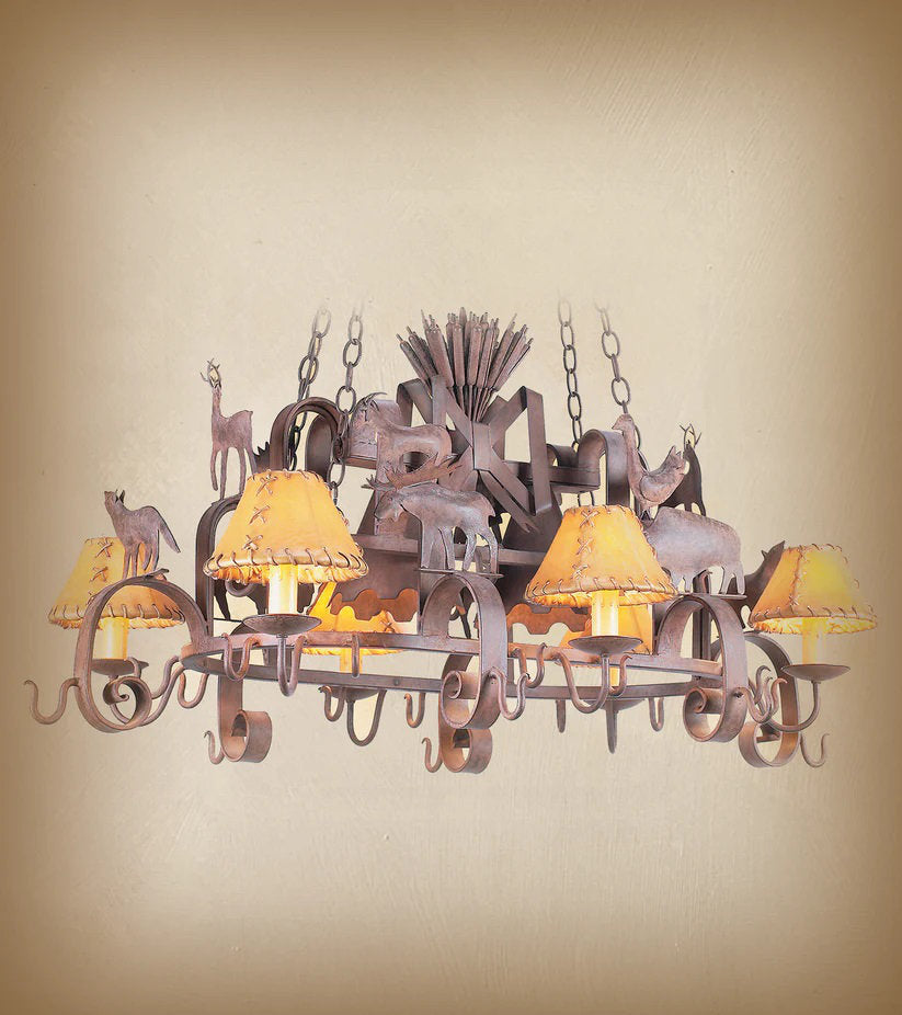 Silvio 6 - Light Chandelier