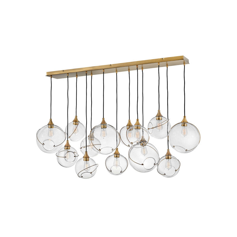Skye 13 - Light Unique Modern Linear Pendant