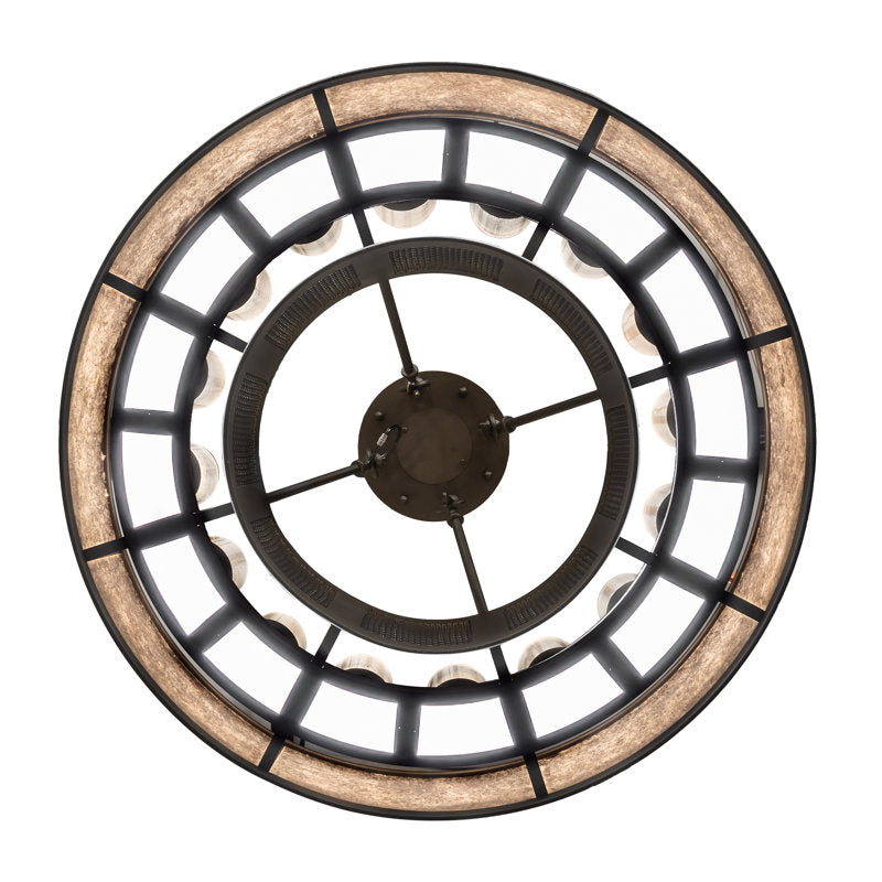 Smythe 16 - Light LED Semi Flush Mount