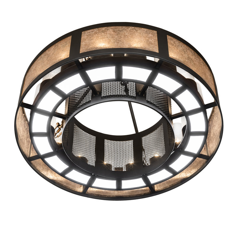 Smythe 16 - Light LED Semi Flush Mount