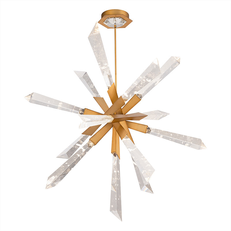 Solitude 12 Light Crystal LED Chandelier