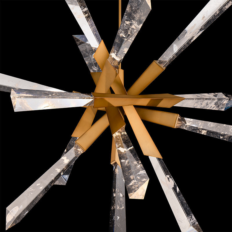Solitude 12 Light Crystal LED Chandelier