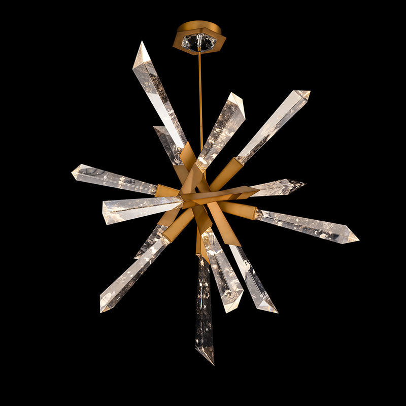 Solitude 12 Light Crystal LED Chandelier