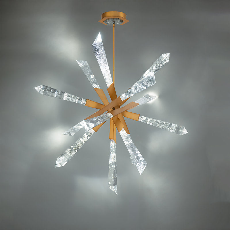 Solitude 12 Light Crystal LED Chandelier