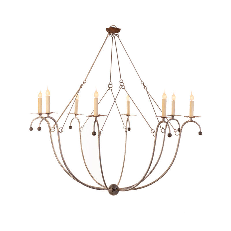 Spring Island Basket 8 - Light Chandelier