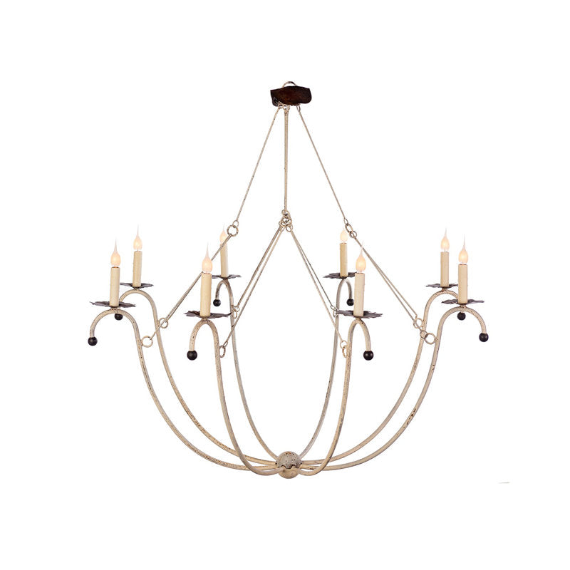 Spring Island Basket 8 - Light Chandelier