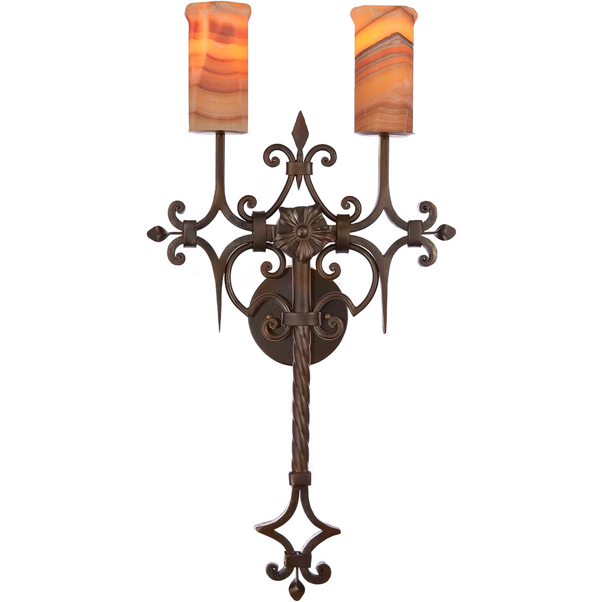 St. James 2 - Light Candle Wall Light