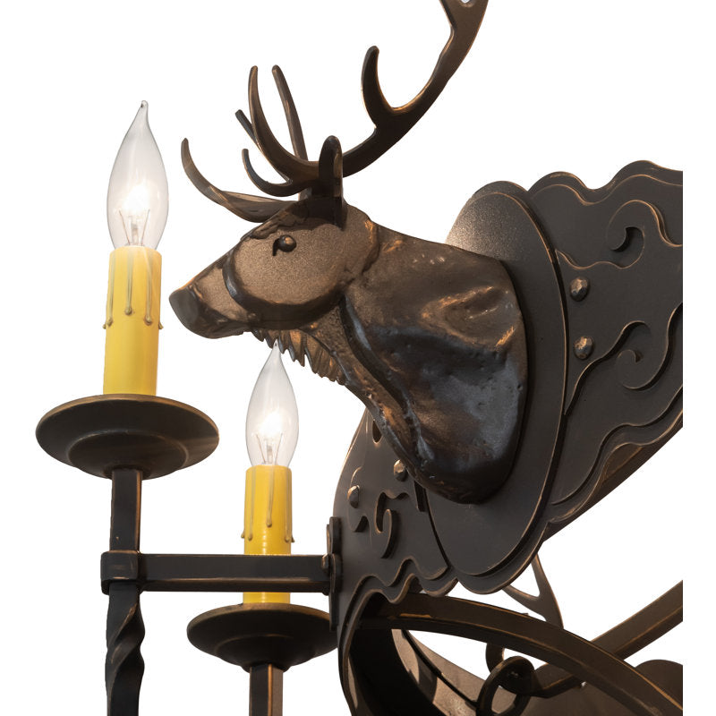 Stag 8 - Light Chandelier