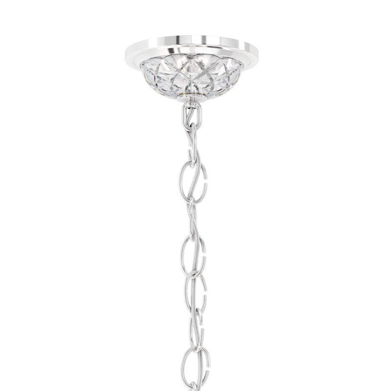 Sterling 12 - Light Glass Chandelier