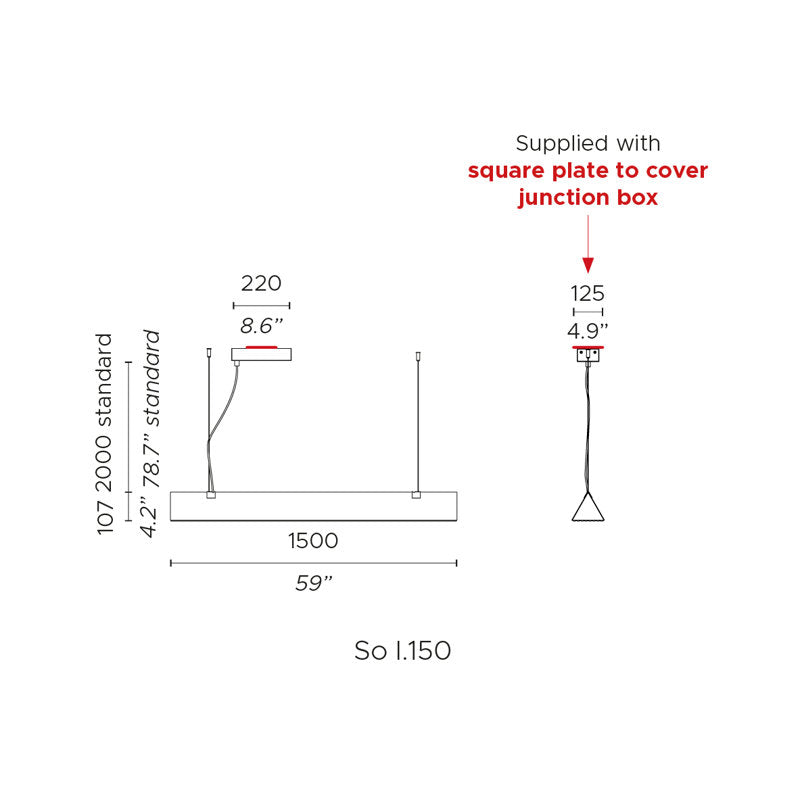 Stick Suspension Lamp