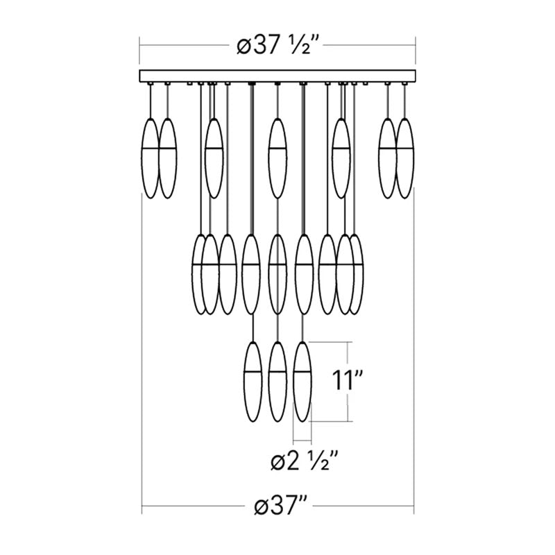 Sultana 24 - Light LED Pendant