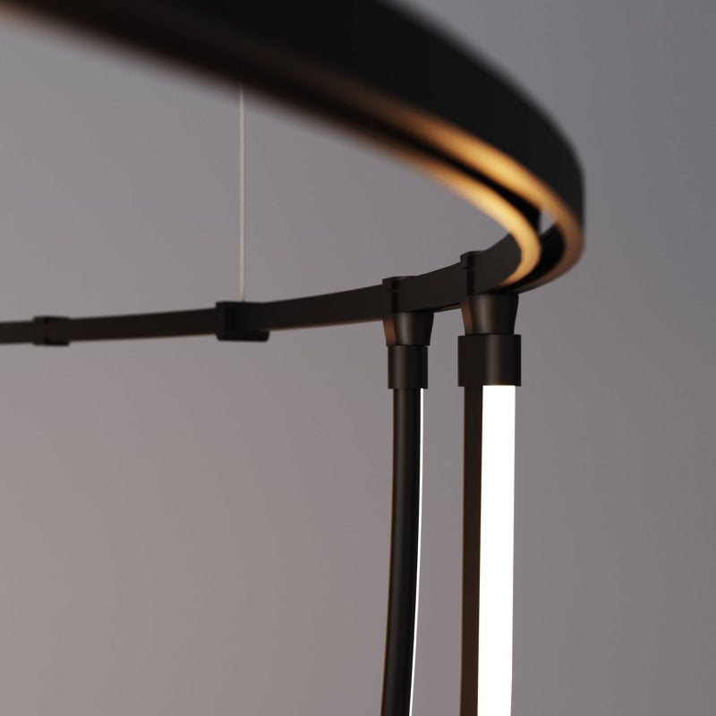 Suspenders庐 12 - Light LED Chandelier